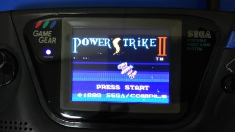 TFT液晶でのゲームギア(MCWILL)