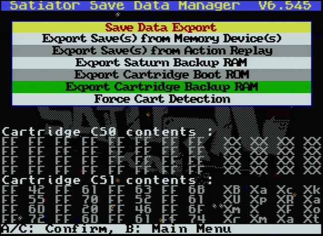 Satiator Menu Kai Save Game Export